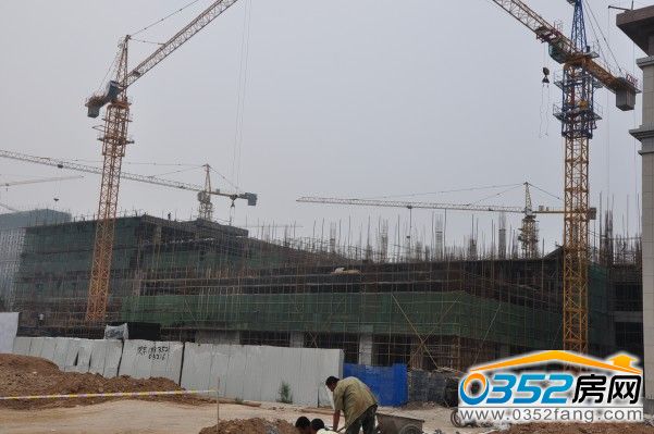 月星國際家居廣場2號樓工程進度(2014.7.29)