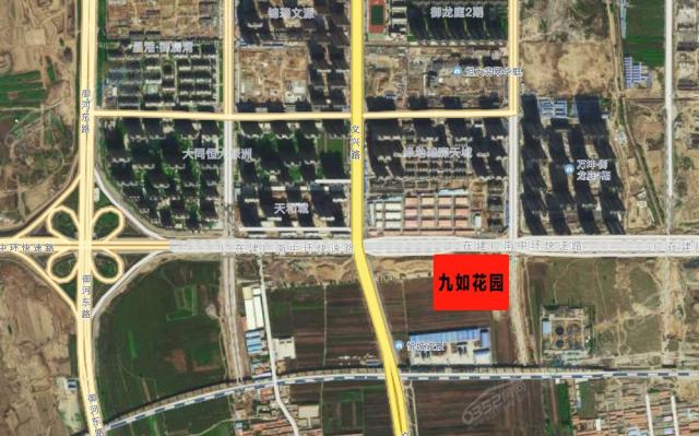 九如花園衛星地圖